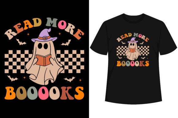 Booooks Ghost Read More Books T-Shirt Review