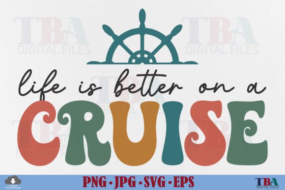 Cruise SVG Retro Funny Vacation Trip PNG Review