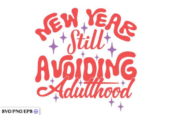 Funny Sarcastic New Year Quote PNG SVG Review