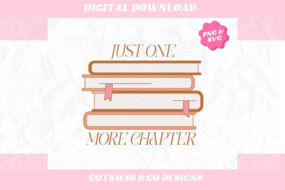 One More Chapter SVG Png, Reading SVG Review