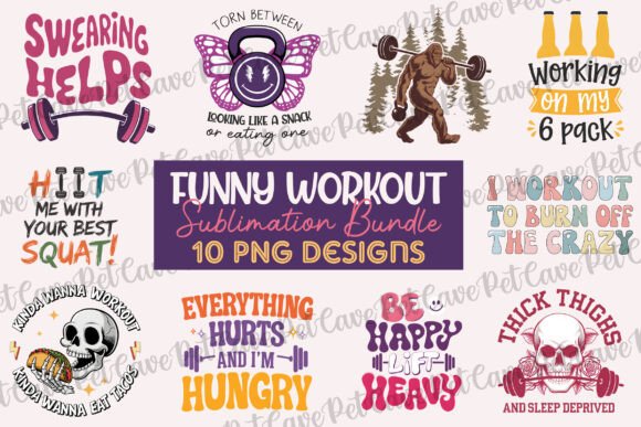 Reviewing the Funny Workout Sublimation Bundle for Embroidery