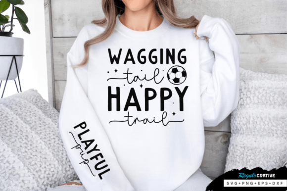 Wagging Tail Happy Trail Sleeve SVG Review